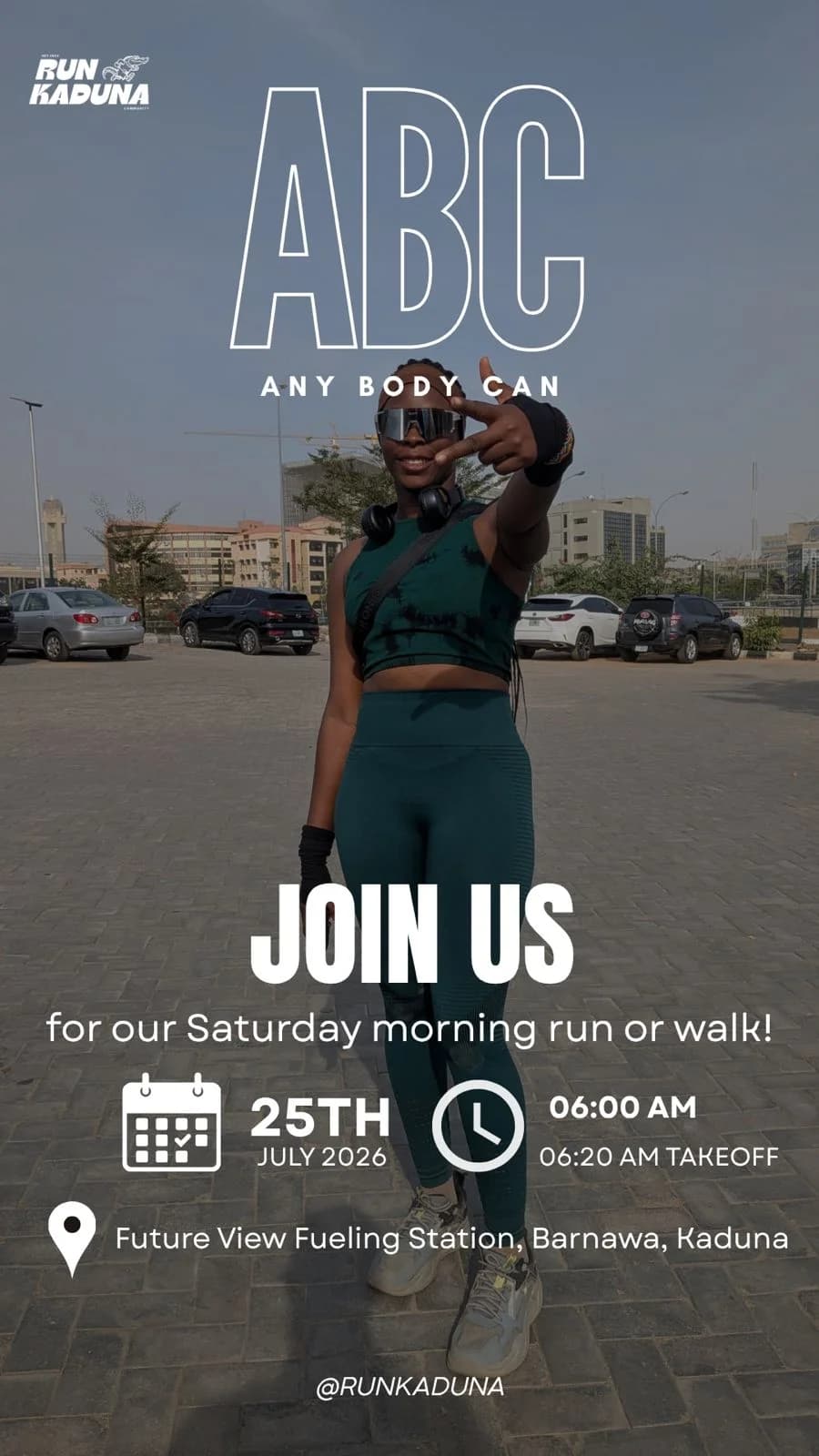 RunKaduna Saturday Morning Walk/Run