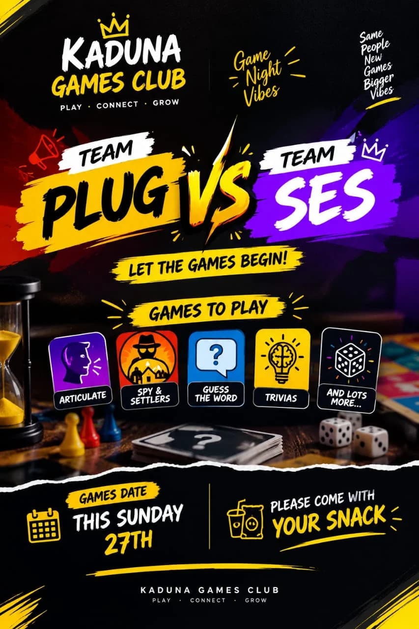 Game Night: Team Plug vs Team SES